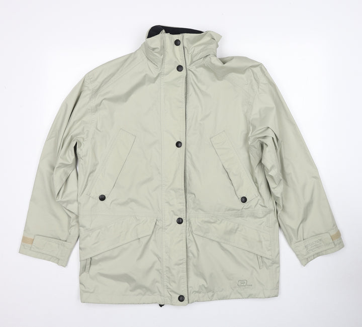 C&A Womens Grey Jacket Size 10 Zip