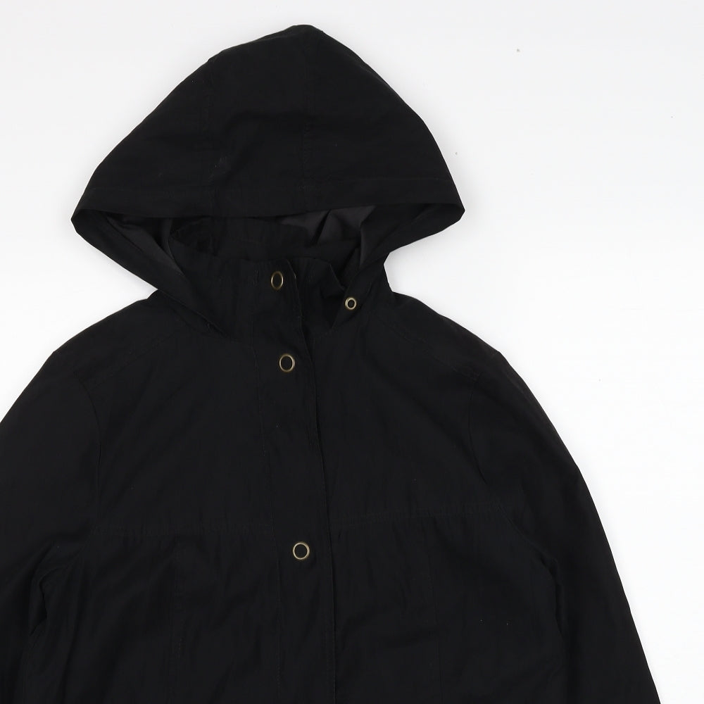 Woolworths Womens Black Jacket Size S Button