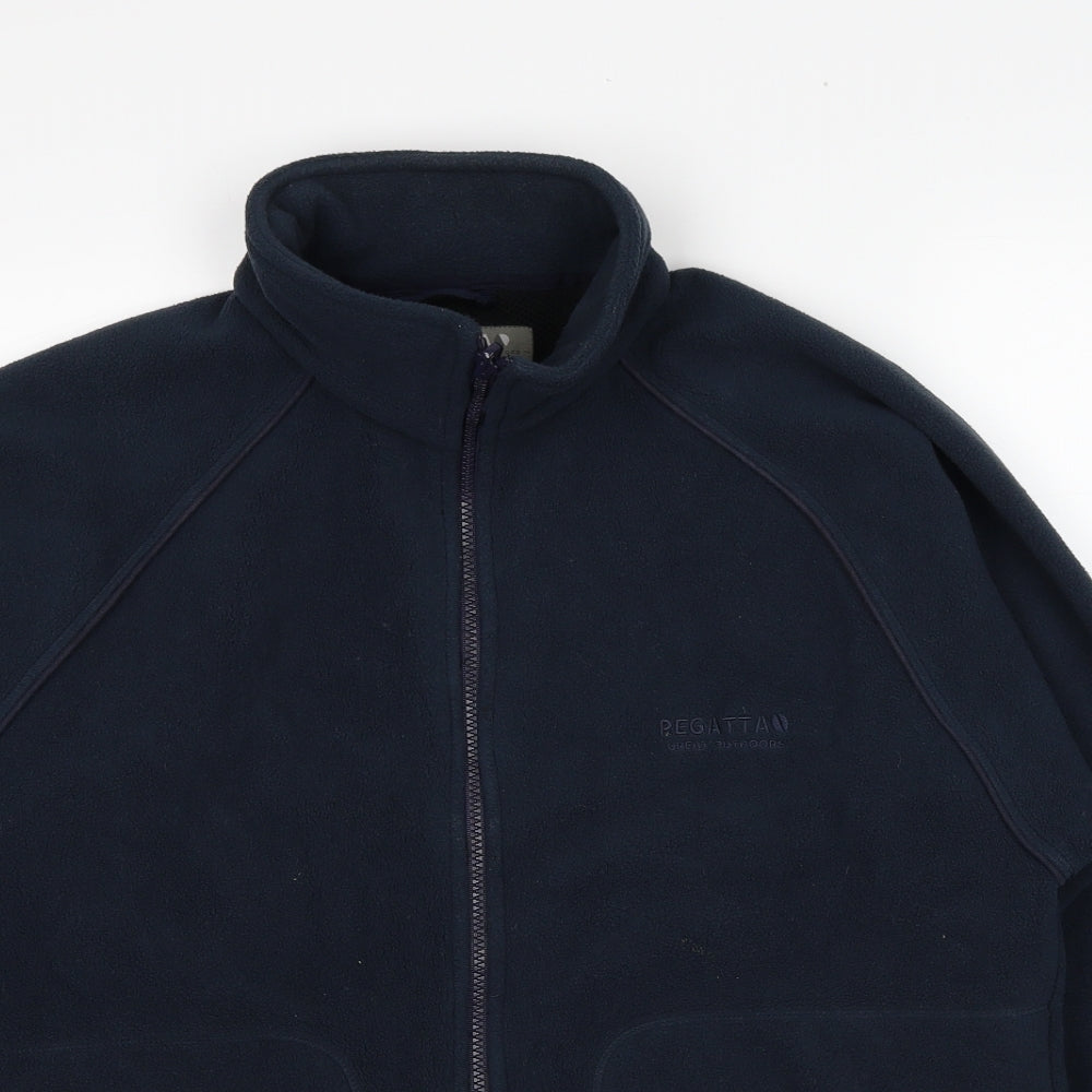 Regatta Mens Blue Jacket Size M Zip