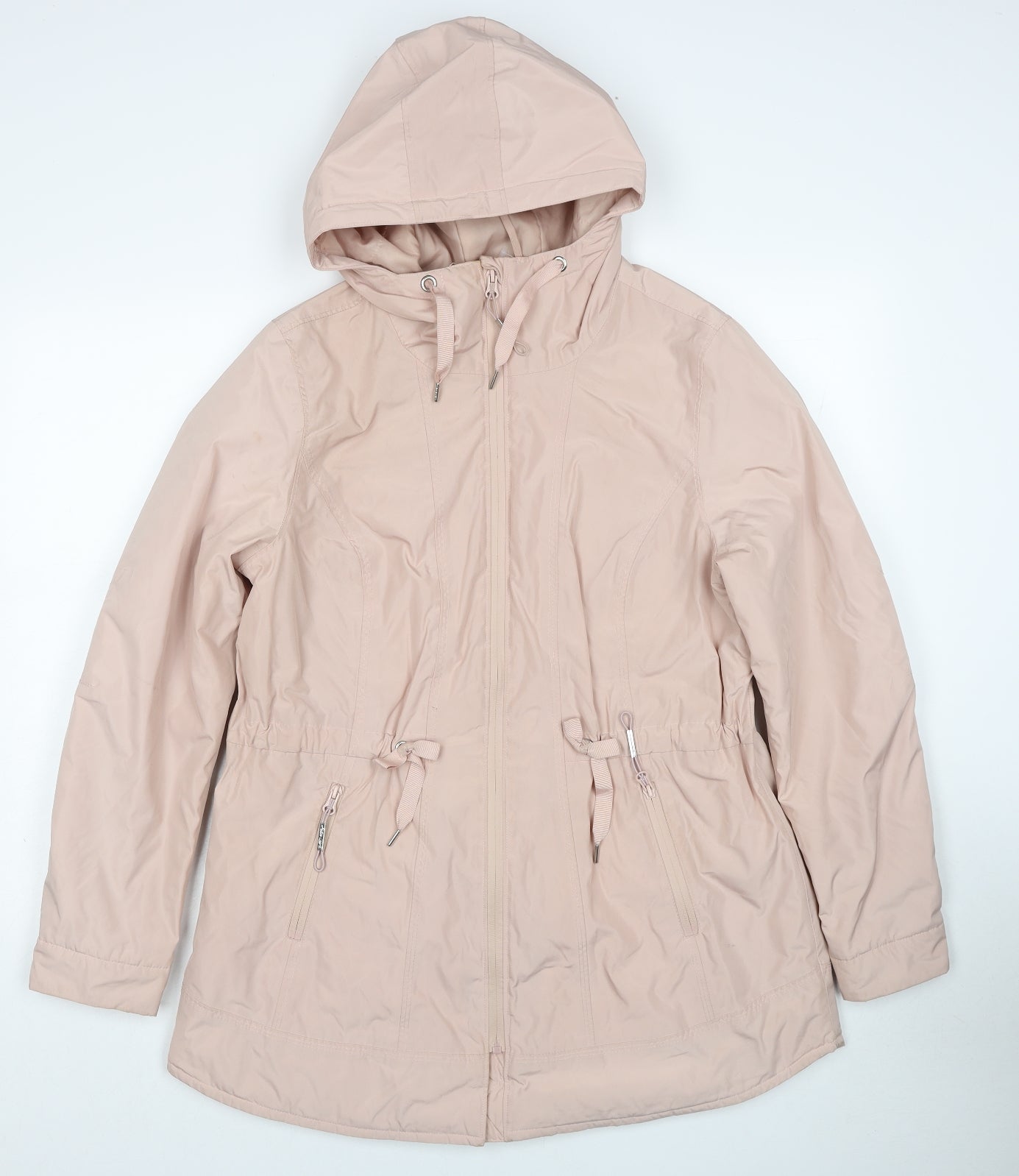 F&F Womens Pink Jacket Size 14 Zip