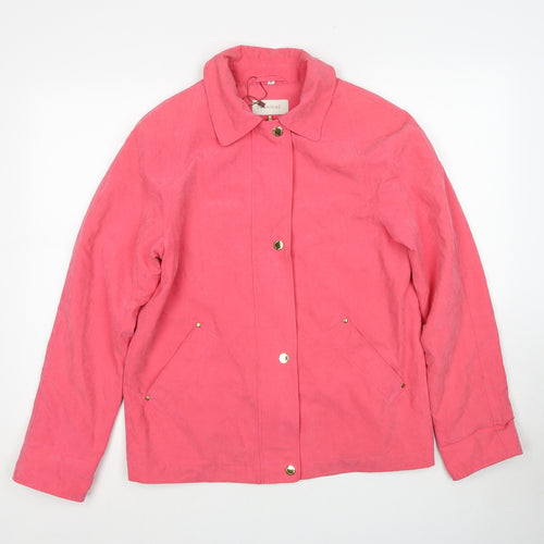 Dannimac Womens Pink Jacket Size S Zip