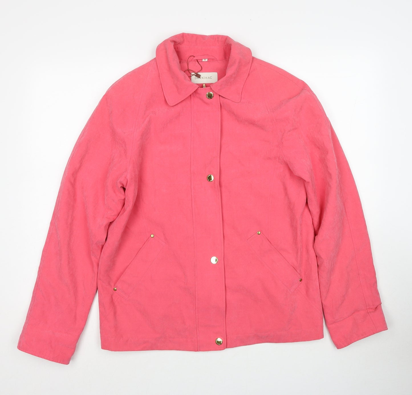 Dannimac Womens Pink Jacket Size S Zip