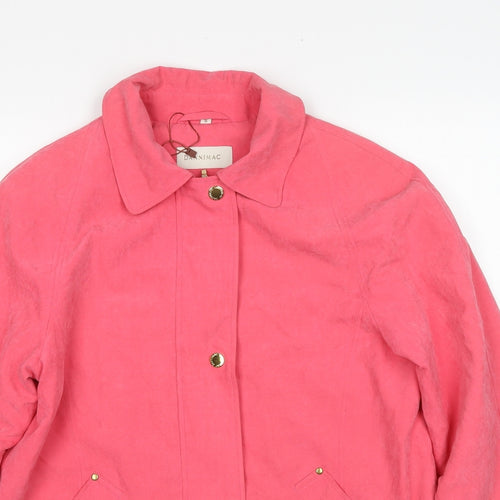 Dannimac Womens Pink Jacket Size S Zip