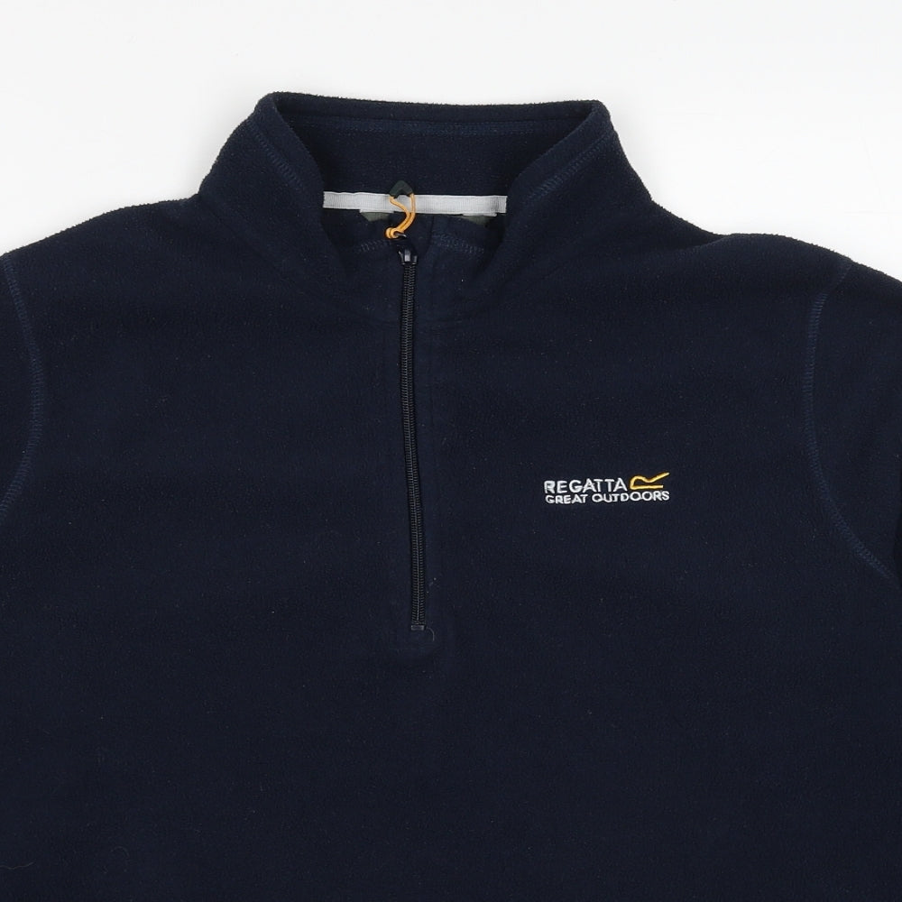 Regatta Womens Blue Polyester Pullover Sweatshirt Size 16 Pullover