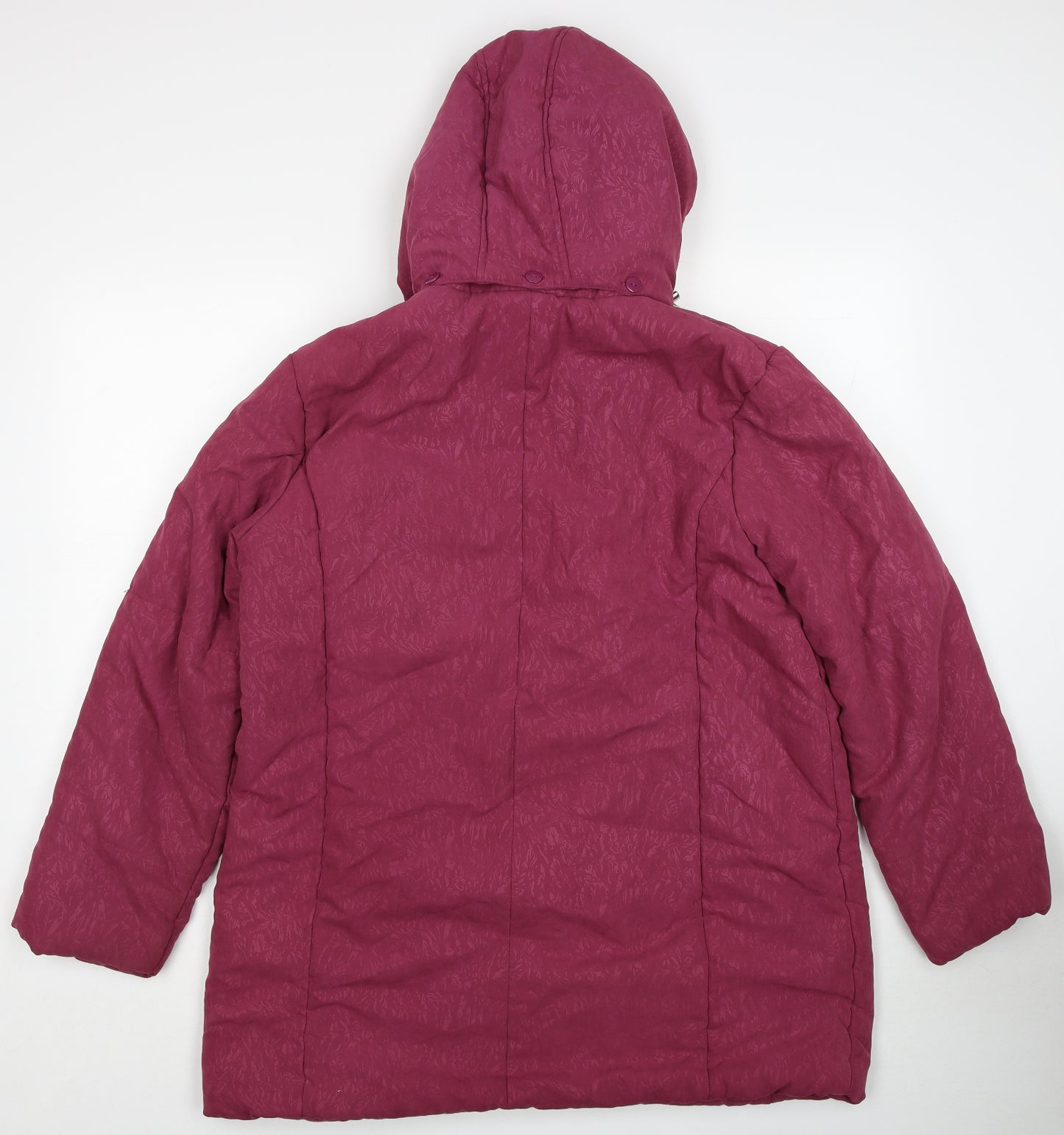 Damart Womens Pink Jacket Size 18 Zip