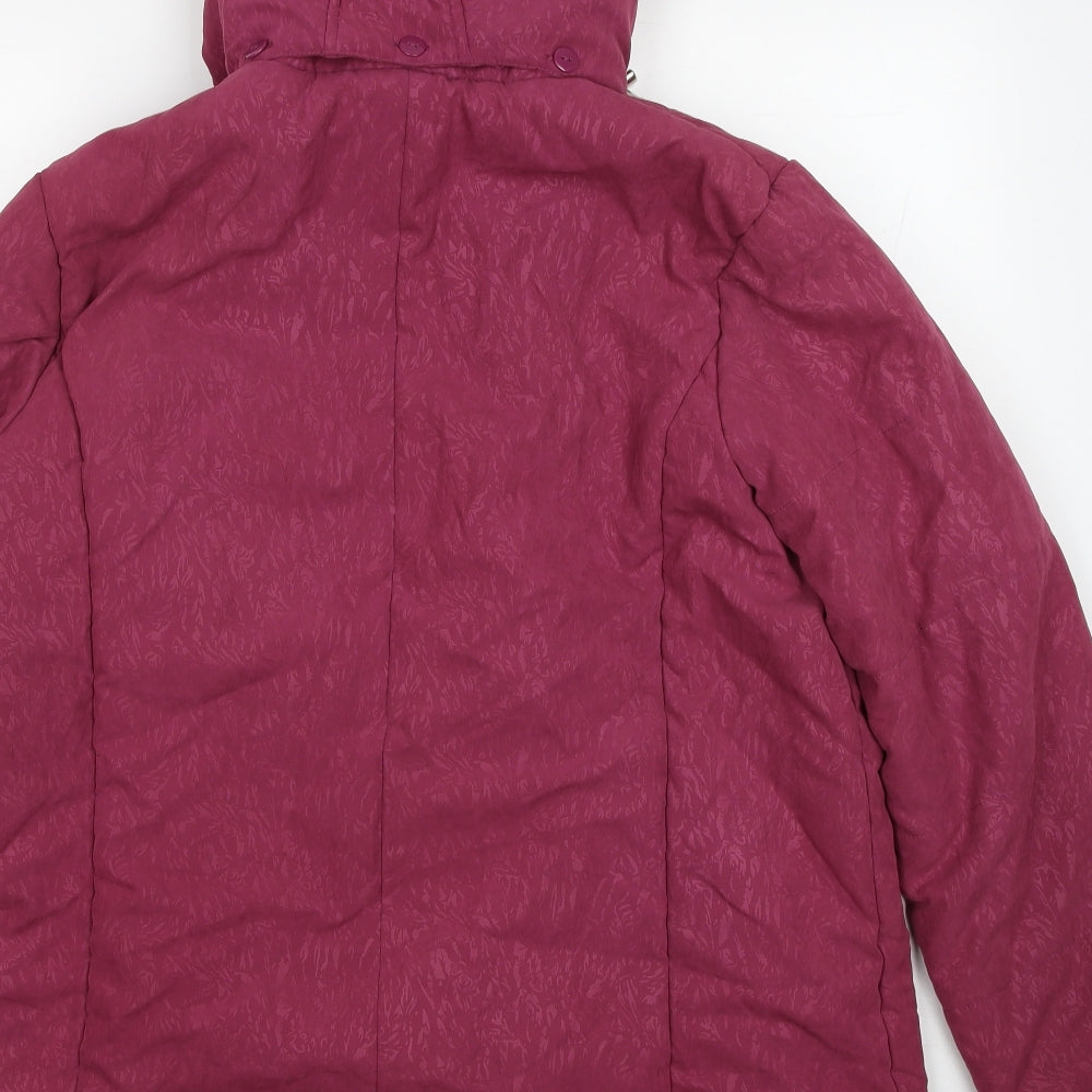 Damart Womens Pink Jacket Size 18 Zip