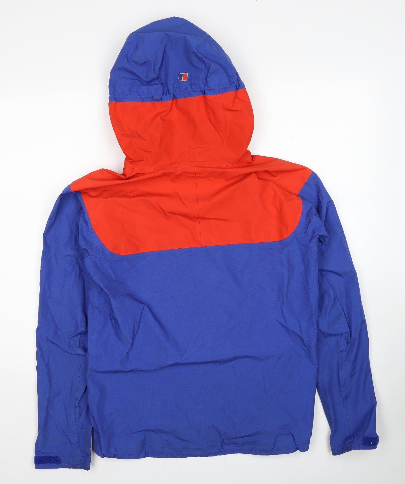 Berghaus Men's Blue Red Colourblock Nylon Anorak Size S