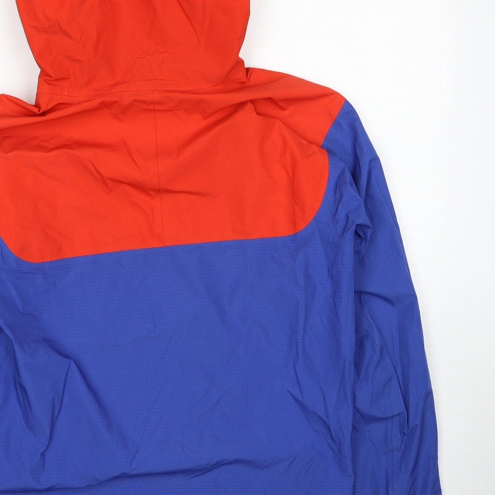 Berghaus Men's Blue Red Colourblock Nylon Anorak Size S
