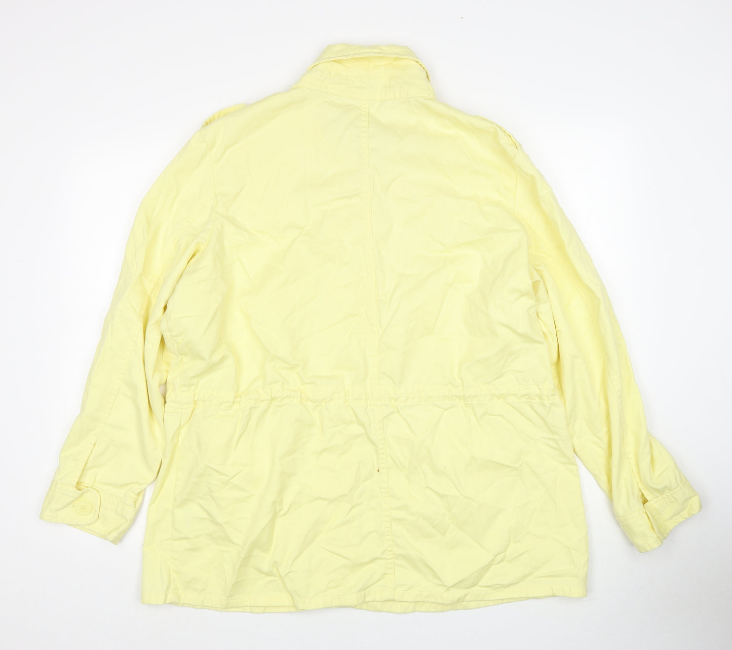 Union Blues Womens Yellow Jacket Size 20 Button