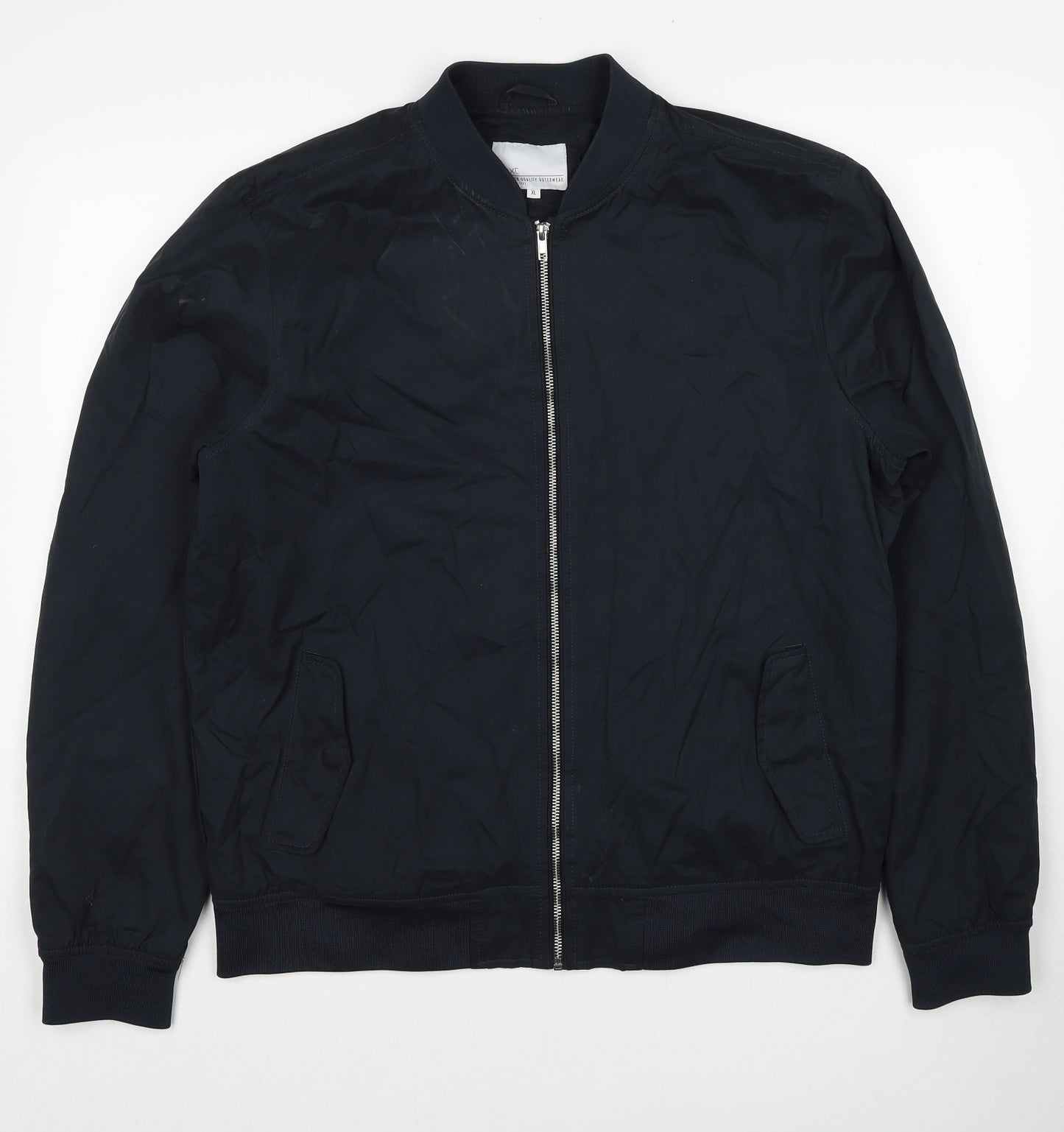 NEXT Mens Black Jacket Size XL Zip