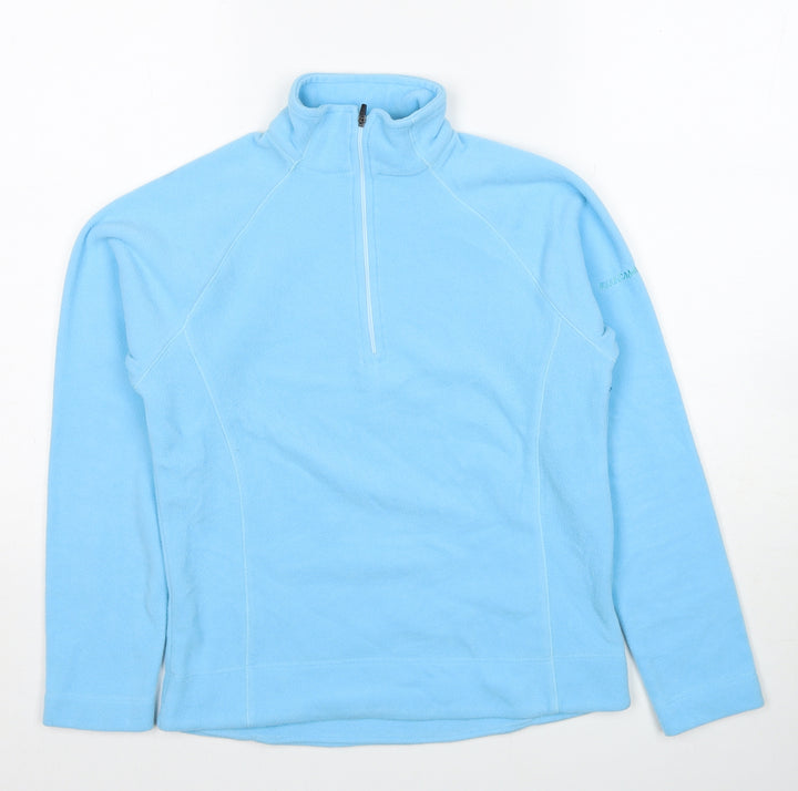 Campagnolo Womens Blue Polyester Pullover Sweatshirt Size 10 Pullover