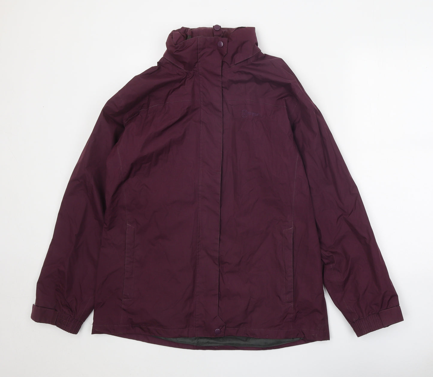 Hi Gear Womens Purple Jacket Size 14 Zip