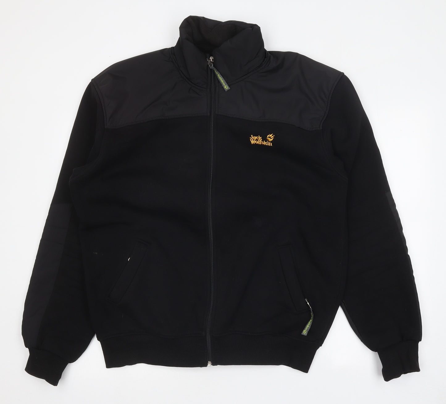 Jack Wolfskin Mens Black Jacket Size XL Zip