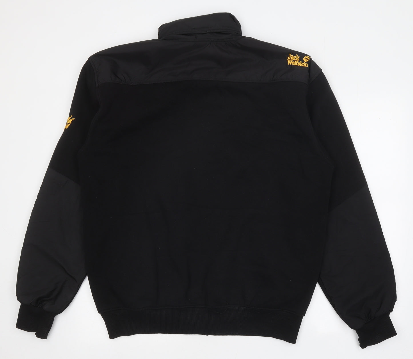 Jack Wolfskin Mens Black Jacket Size XL Zip