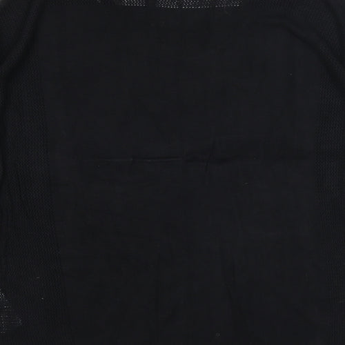 Oasis Womens Black V-Neck Viscose Pullover Jumper Size L