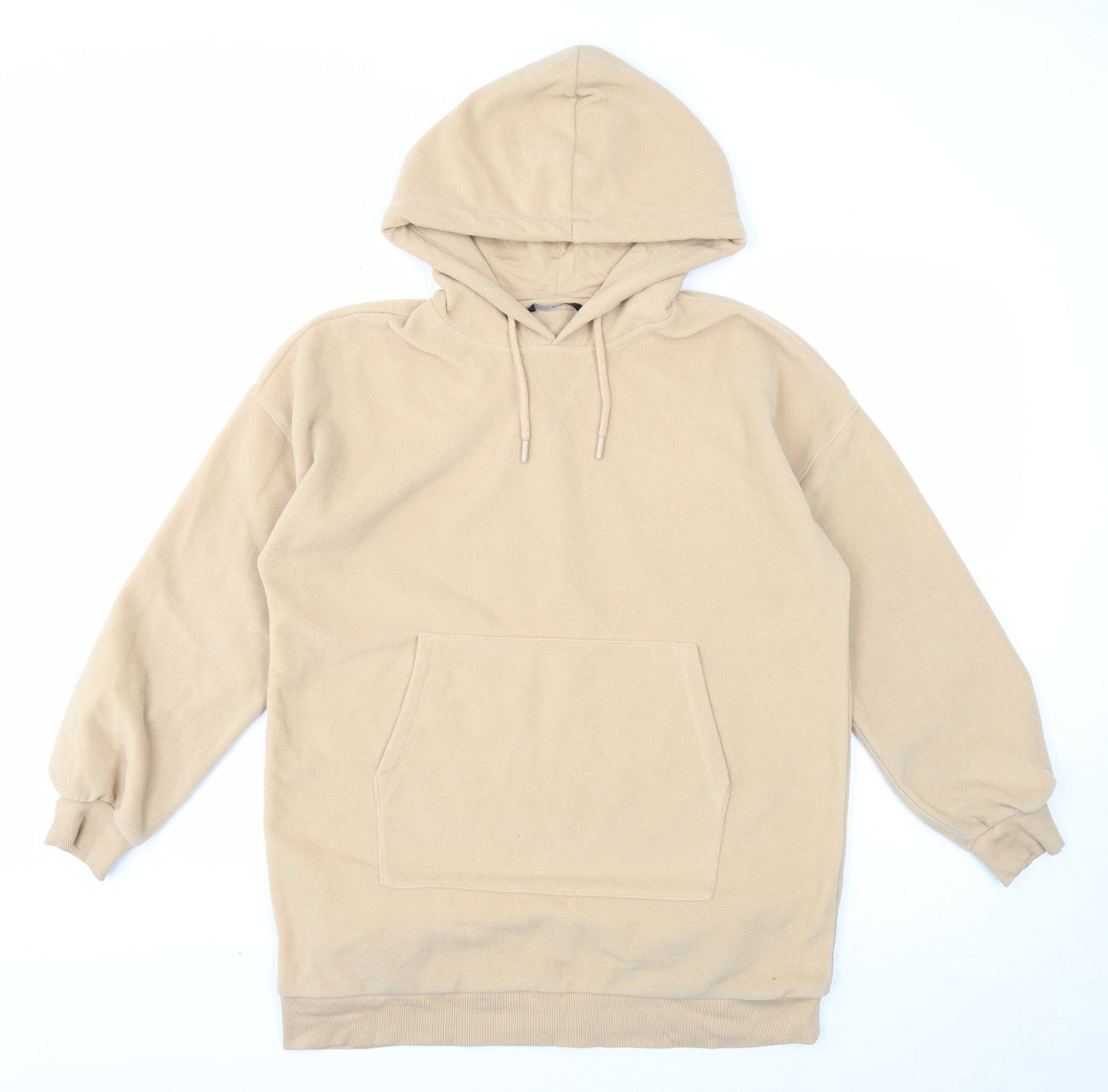 George Womens Beige Polyester Pullover Hoodie Size 12 Pullover - Size 12-14