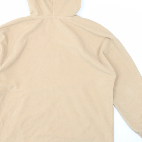 George Womens Beige Polyester Pullover Hoodie Size 12 Pullover - Size 12-14