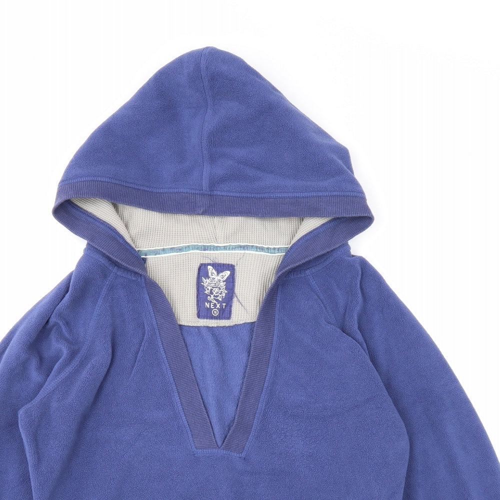 NEXT Womens Blue Polyester Pullover Hoodie Size 16 Pullover - Cropped