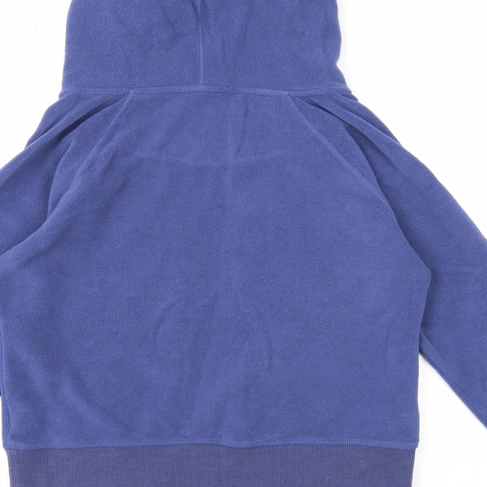 NEXT Womens Blue Polyester Pullover Hoodie Size 16 Pullover - Cropped
