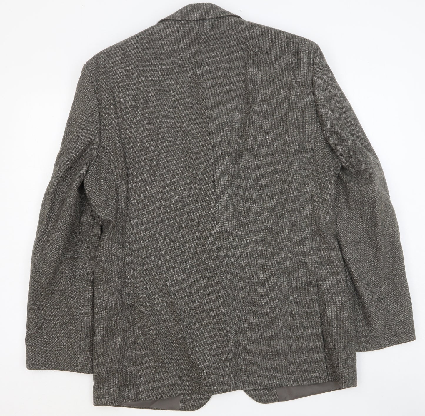 Marks and Spencer Mens Grey Wool Jacket Suit Jacket Size 40 Regular