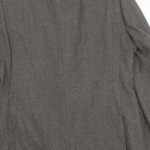 Marks and Spencer Mens Grey Wool Jacket Suit Jacket Size 40 Regular