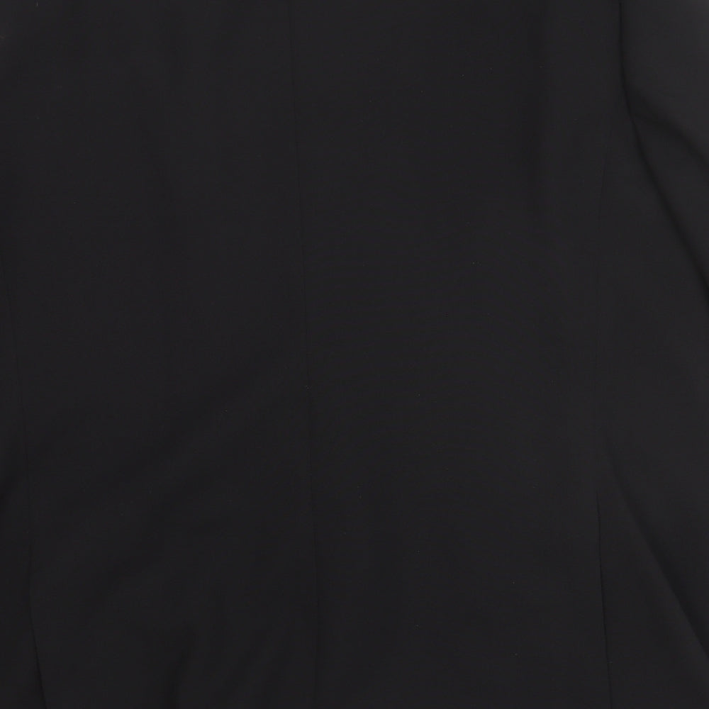 Primark Mens Black Polyester Jacket Suit Jacket Size 48 Regular