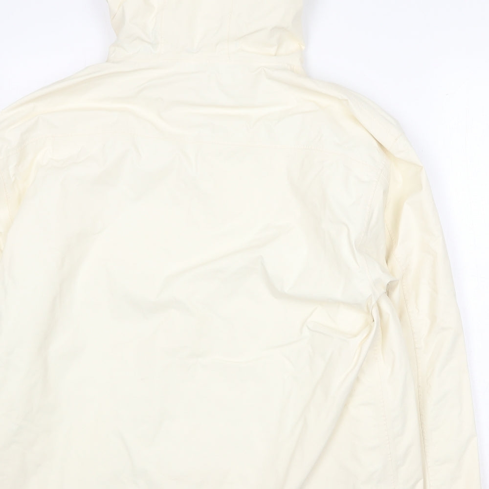 Joules Womens Beige Anorak Jacket Size 12 Zip