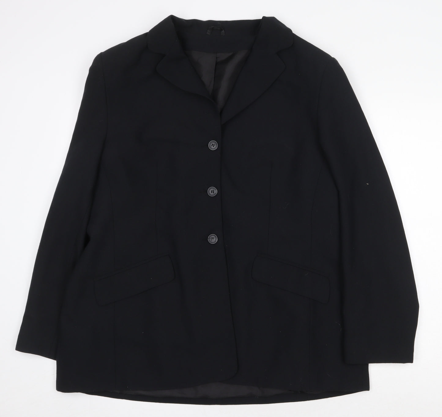 Dorothy Perkins Womens Black Jacket Blazer Size 20 Button
