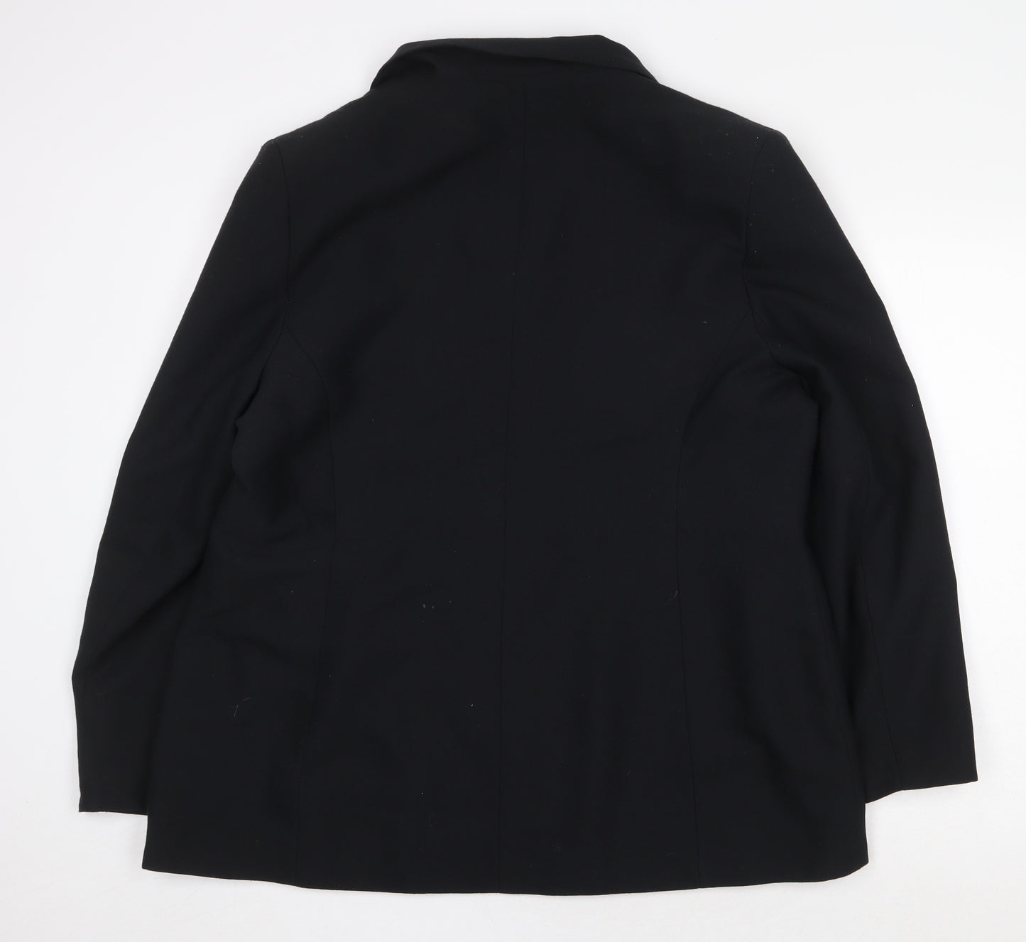 Dorothy Perkins Womens Black Jacket Blazer Size 20 Button