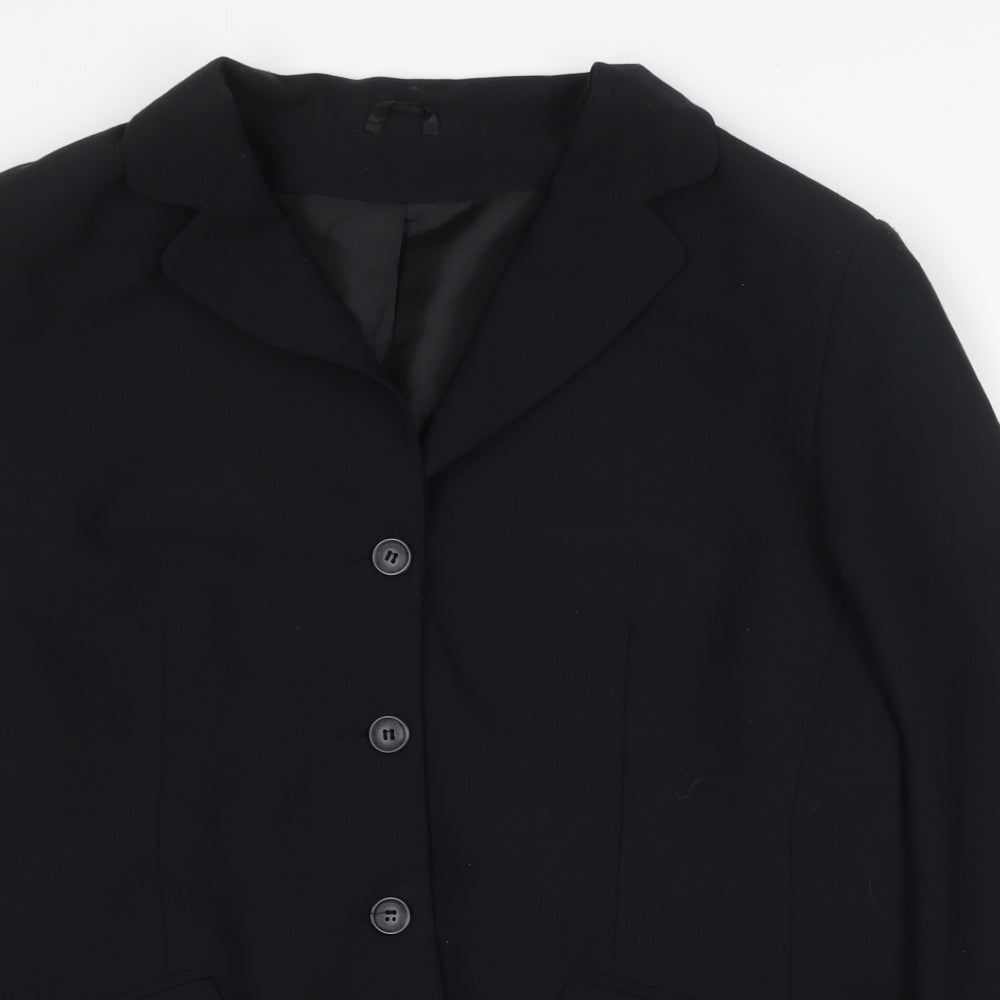 Dorothy Perkins Womens Black Jacket Blazer Size 20 Button