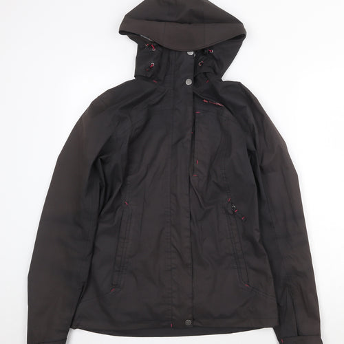 Oxylane Womens Grey Jacket Size S Zip