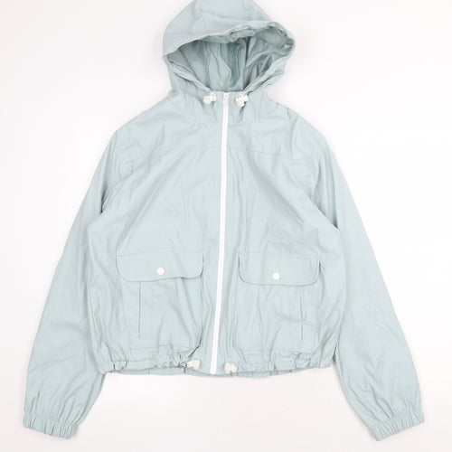 George Womens Grey Jacket Size M Zip