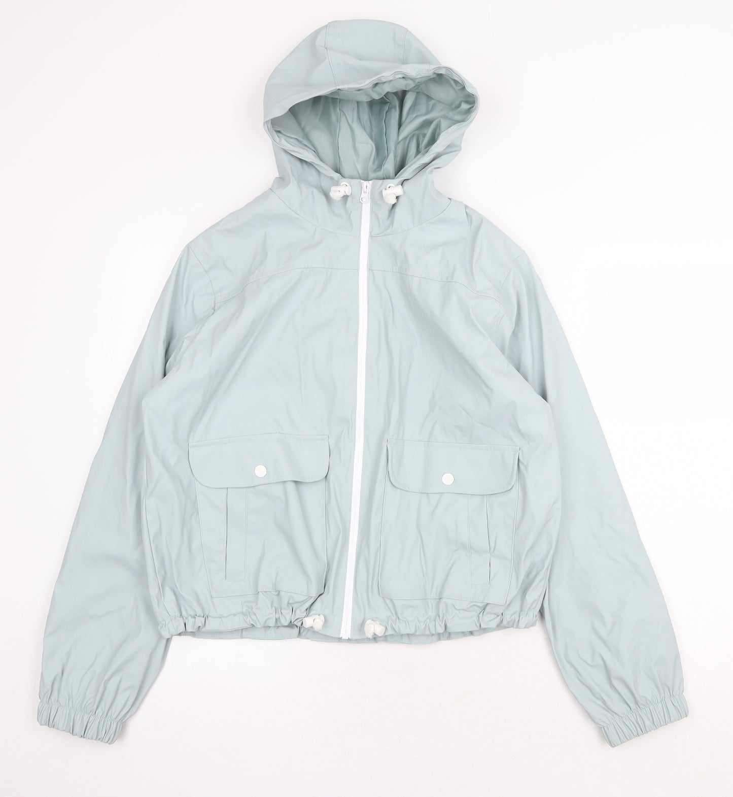 George Womens Grey Jacket Size M Zip