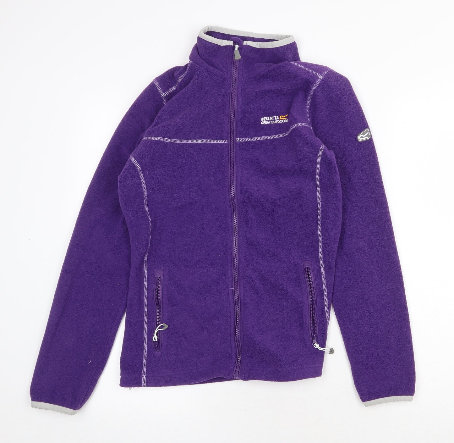 Regatta Womens Purple Jacket Size 8 Zip