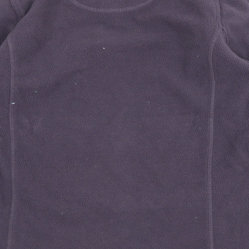 Peter Storm Womens Purple V-Neck Polyester Pullover Jumper Size 10