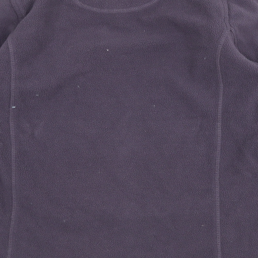 Peter Storm Womens Purple V-Neck Polyester Pullover Jumper Size 10