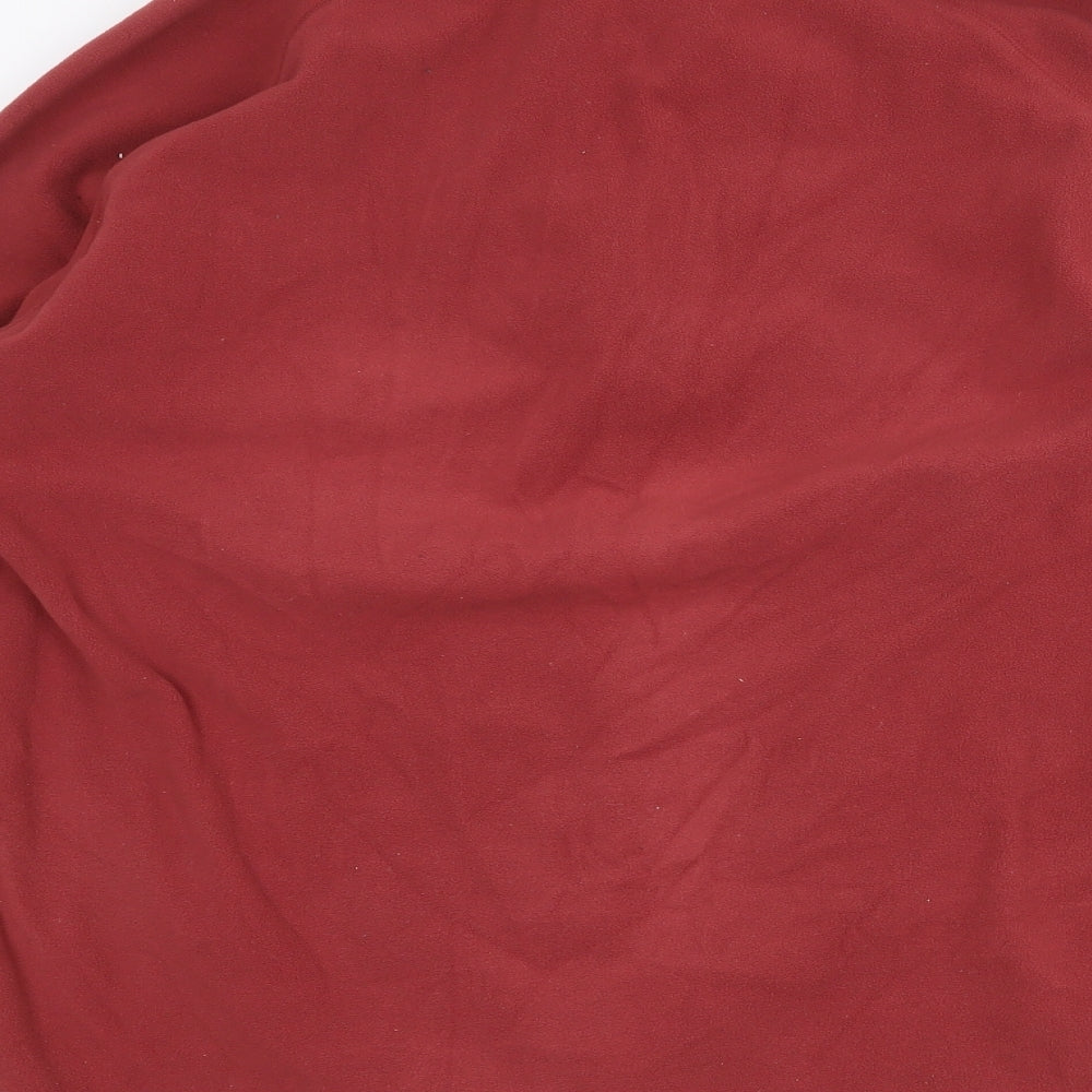 Craghoppers Womens Red Polyester Pullover Sweatshirt Size S Zip