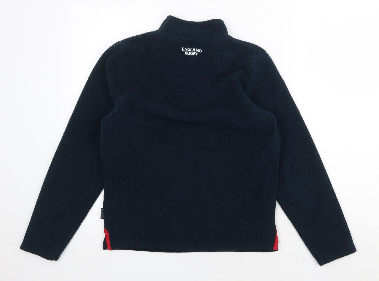 TU Boys Blue Polyester Pullover Sweatshirt Size 13 Years Pullover - England Rugby