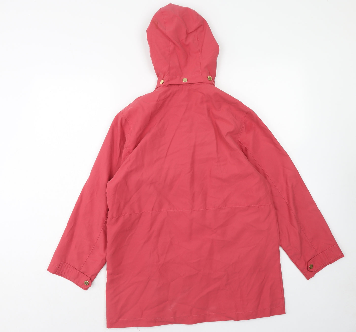 Danni Mac Womens Pink Jacket Size S Zip