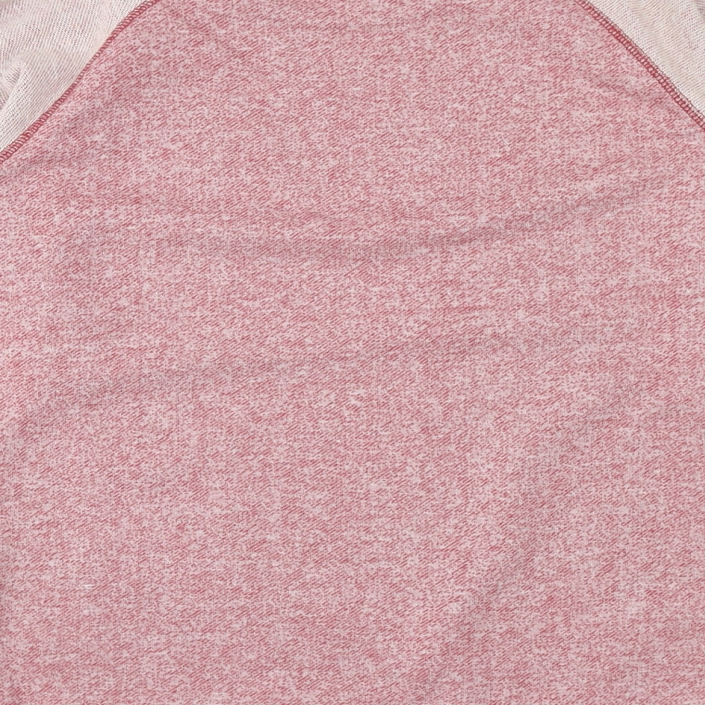 BHS Boys Red Cotton Pullover Sweatshirt Size 14-15 Years Pullover - NYC