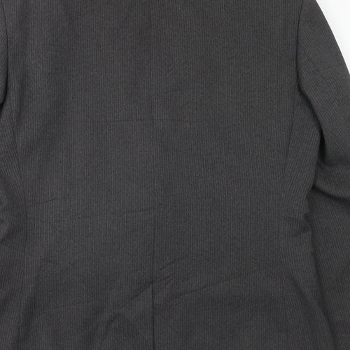 Taylor & Wright Mens Grey Polyester Jacket Suit Jacket Size 38 Regular