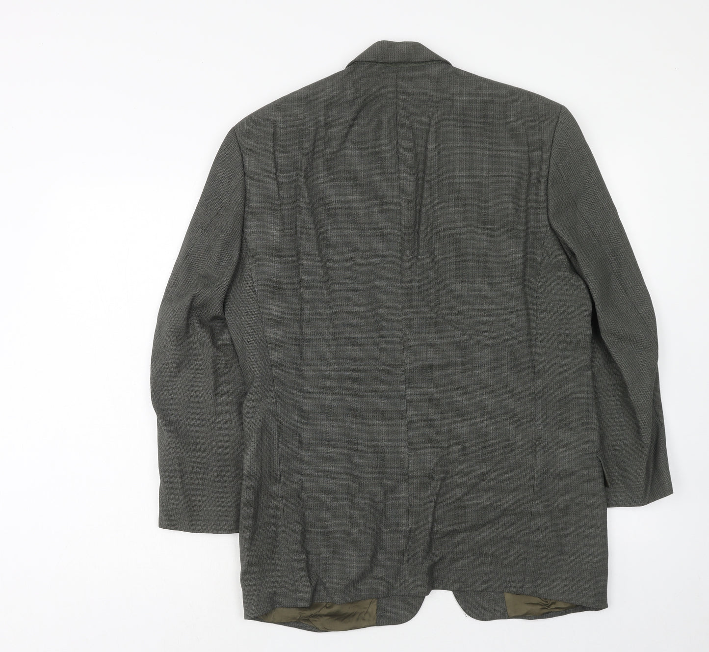 Marks and Spencer Mens Grey Wool Jacket Suit Jacket Size 38 Regular