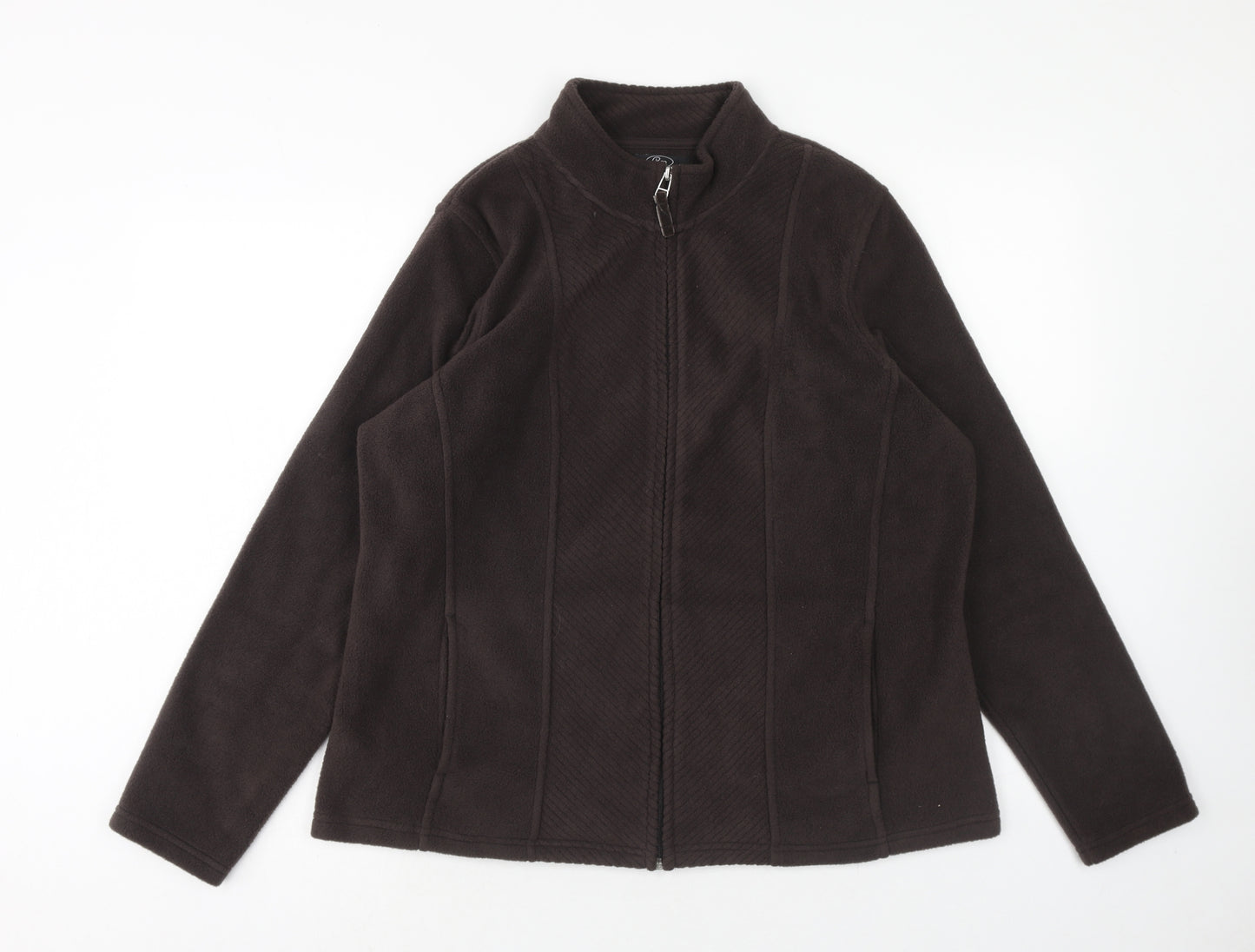 Bonmarché Womens Brown Jacket Size M Zip