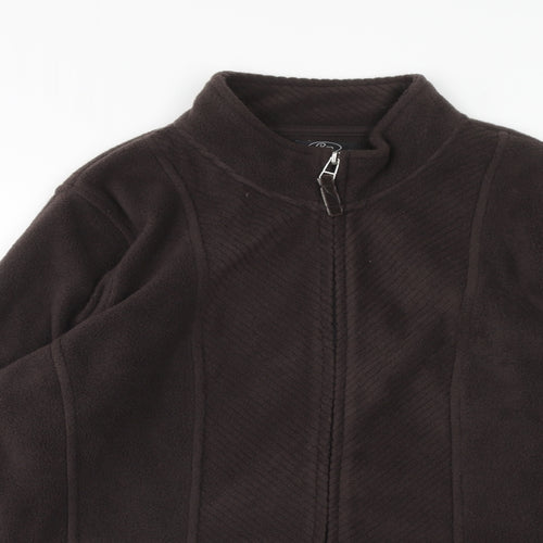 Bonmarché Womens Brown Jacket Size M Zip