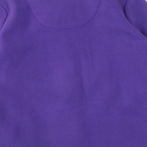Marks and Spencer Womens Purple Jacket Size 12 Zip