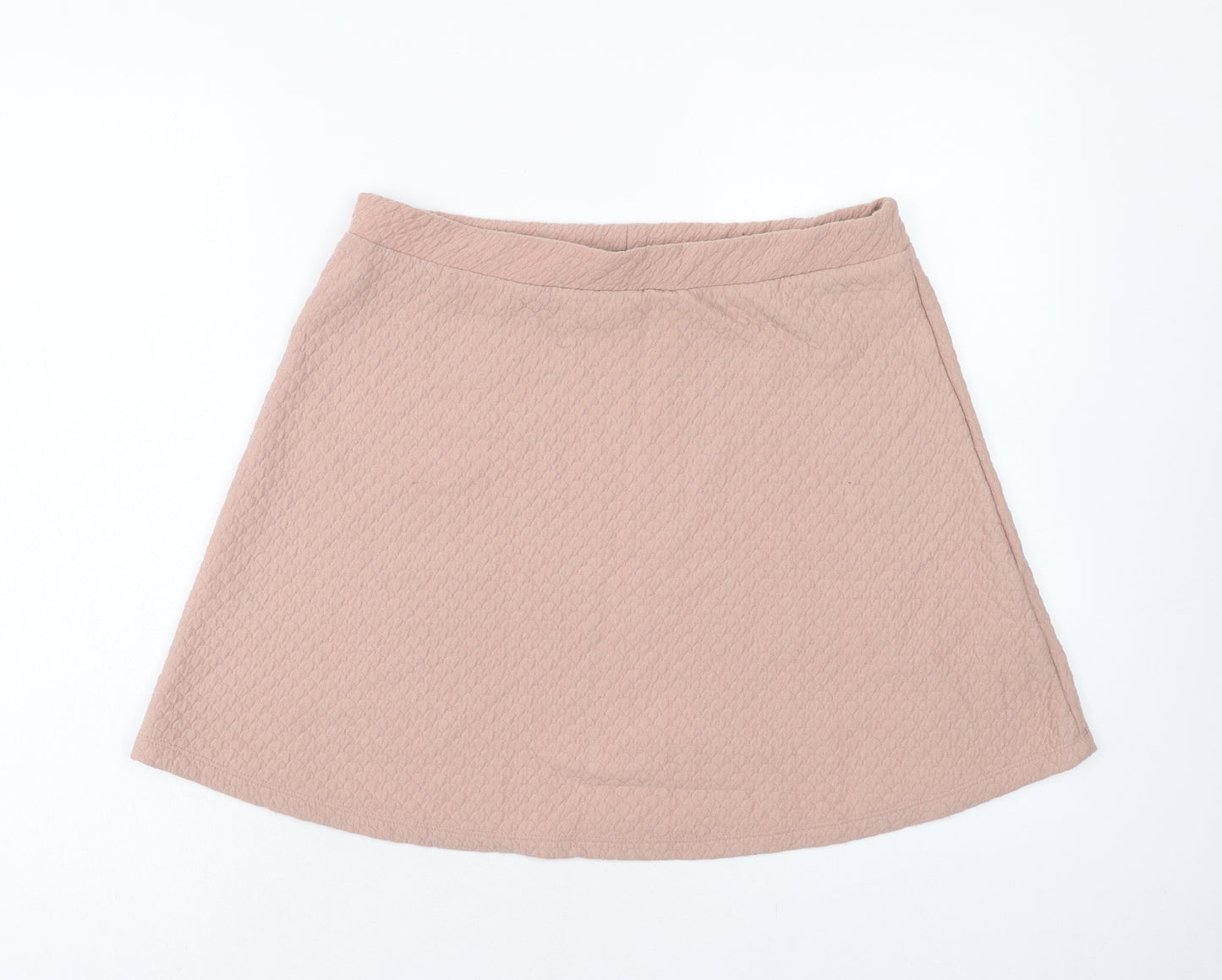 Atmosphere Womens Pink Polyester Mini Skirt Size 14