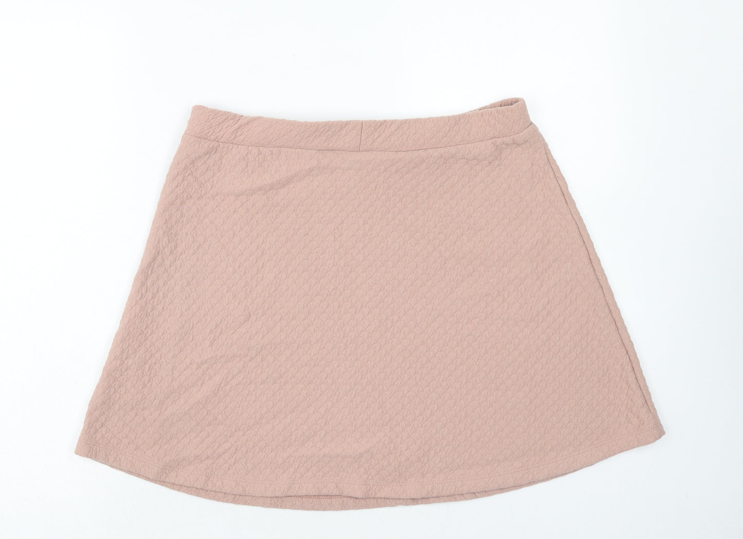 Atmosphere Womens Pink Polyester Mini Skirt Size 14