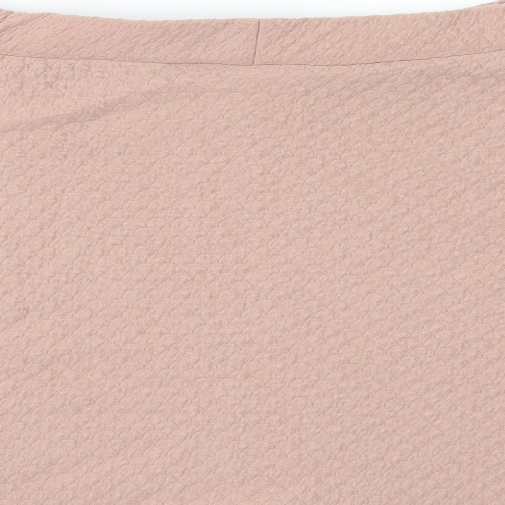 Atmosphere Womens Pink Polyester Mini Skirt Size 14