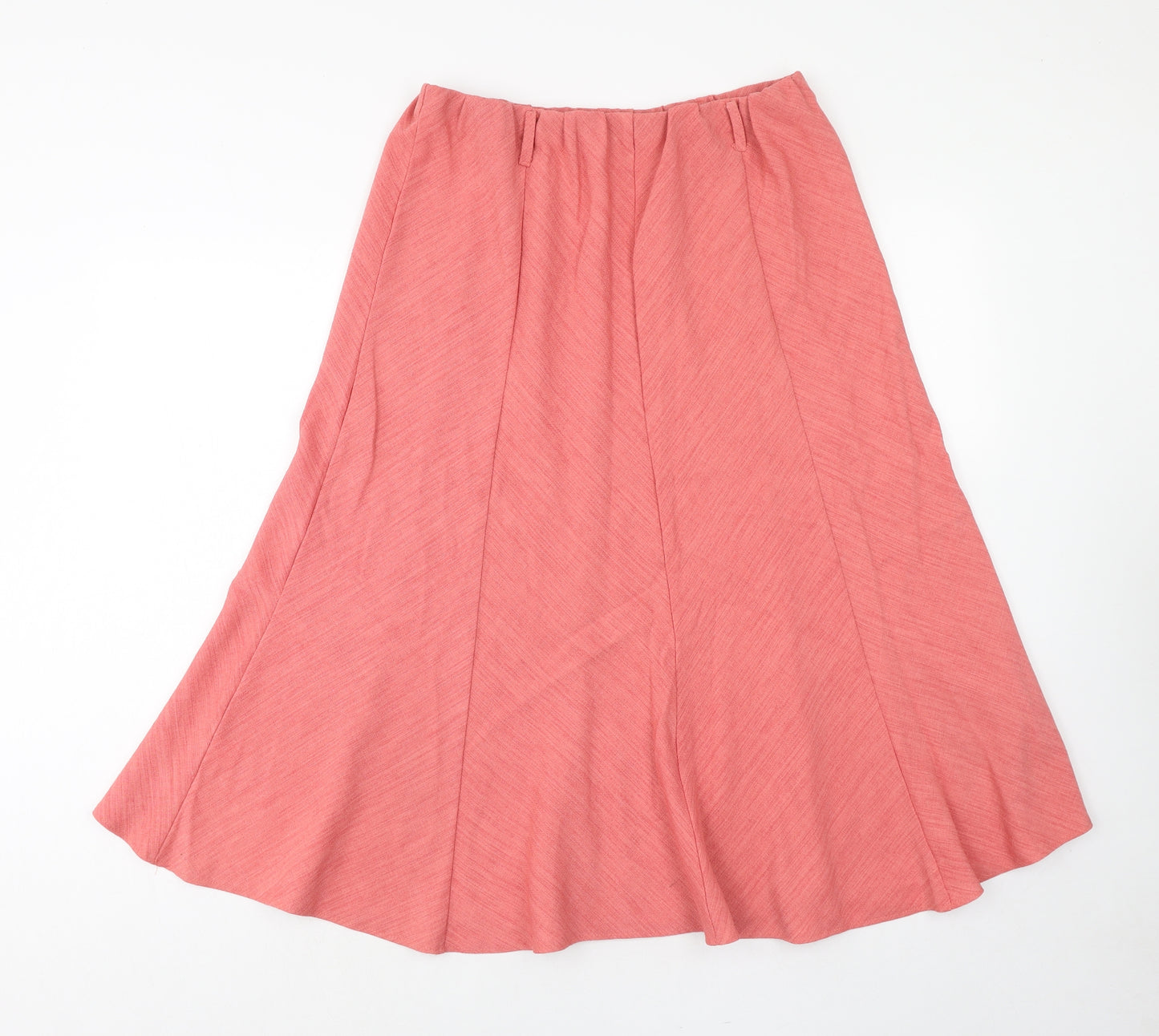 Pinns Womens Pink Polyester A-Line Skirt Size 16