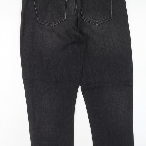 Only Womens Black Cotton Tapered Jeans Size 26 in L30 in Regular Zip